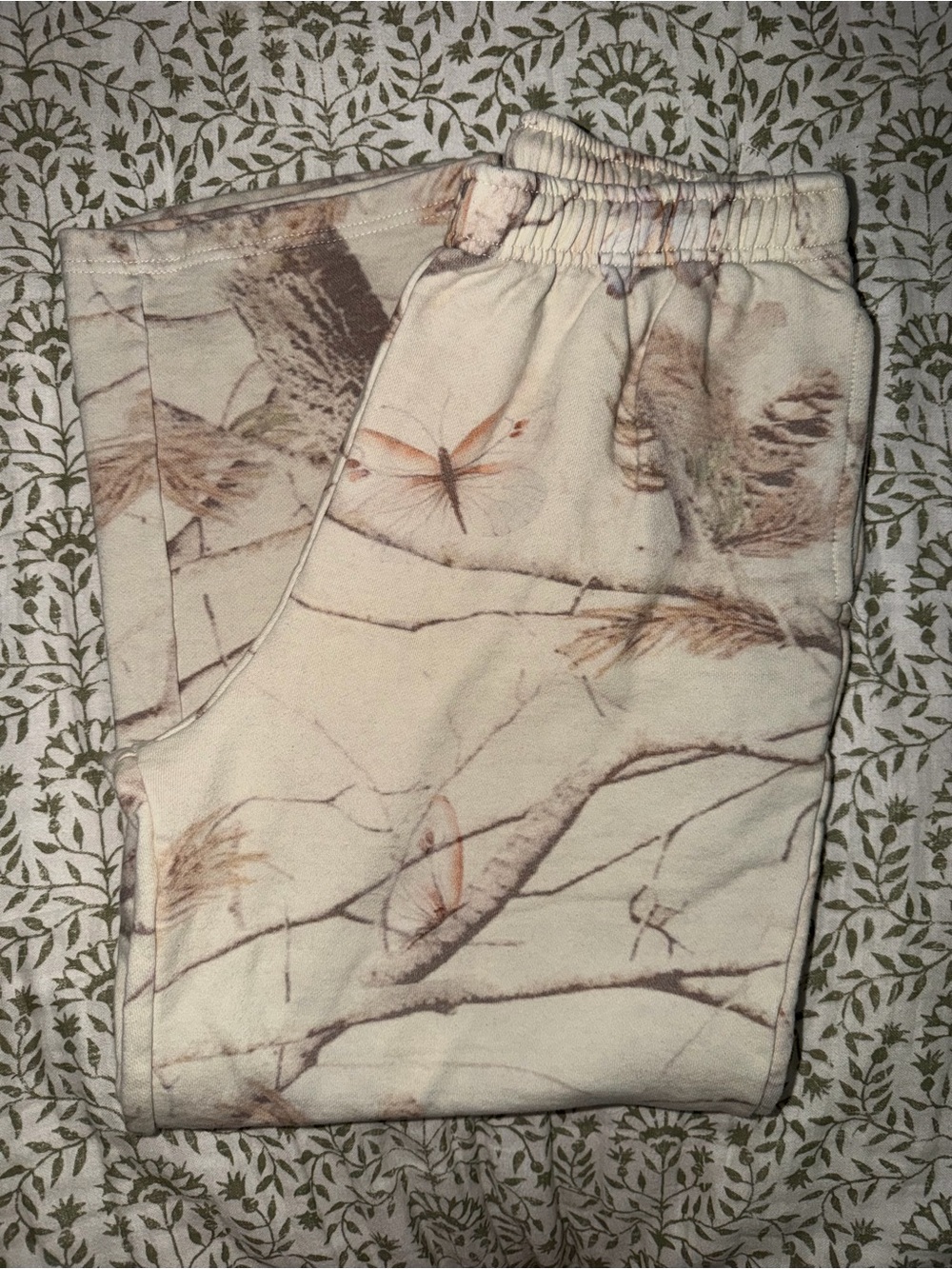Dairy Boy Woodland Camo Straight Leg Sweatpants Size Medium